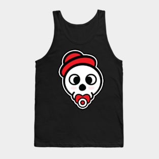 Funny Baby Skull Tank Top